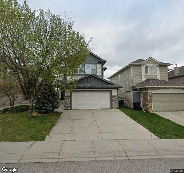 Street view of 14 Everhollow Rise SW, Calgary