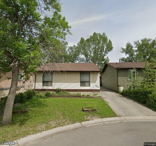 Street view of 152 Whitehill Place NE, Calgary