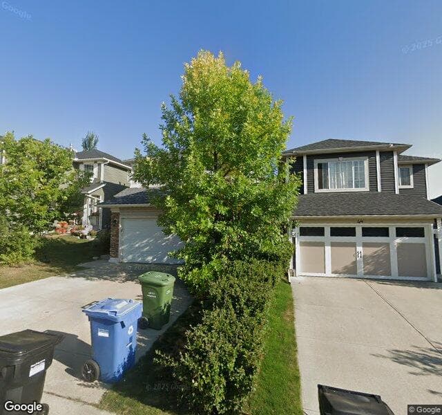 Street view of 48 Bridlewood Gardens SW, Calgary