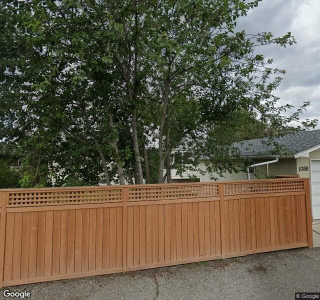 Street view of 1088 Acadia Drive SE, Calgary