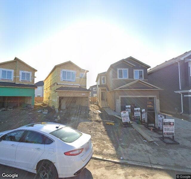 Street view of 2124 209 Street NW, Edmonton