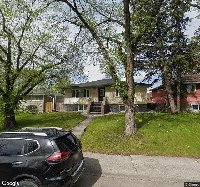 Street view of 2017 37 Street SE, Calgary