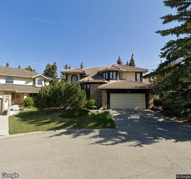 Street view of 39 Hawkside Close NW, Calgary