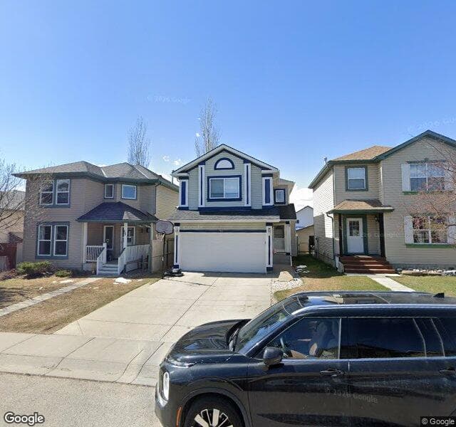 Street view of 70 Coventry View NE, Calgary