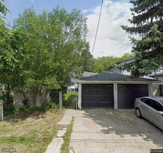 Street view of 12820 124 Street NW, Edmonton