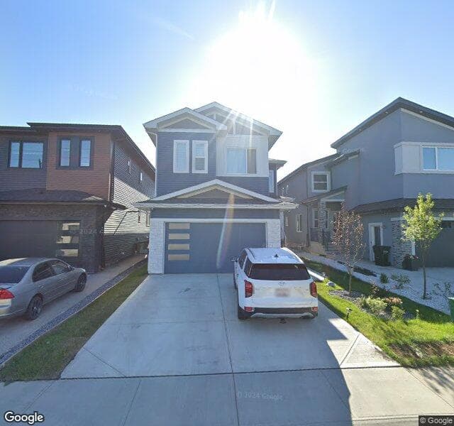 Street view of 1839 18 Street NW, Edmonton