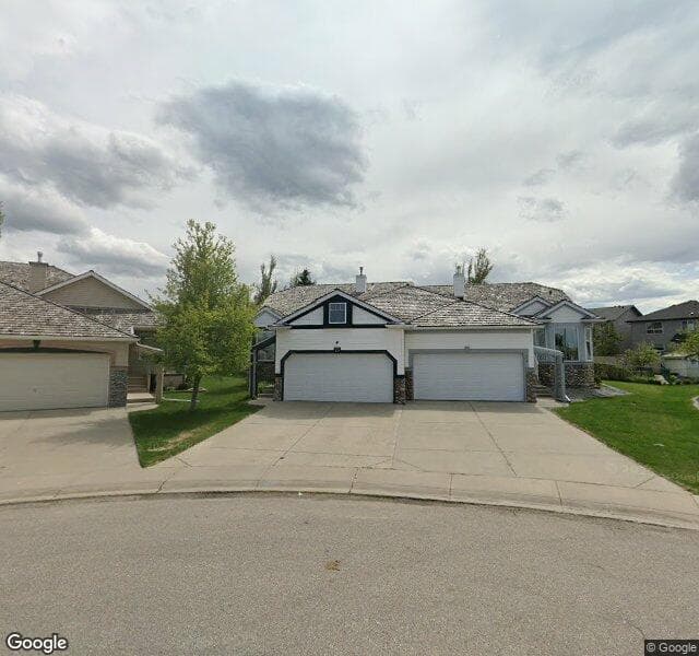 Street view of 25 Chaparral Villas SE, Calgary