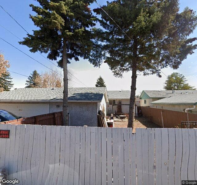 Street view of 8712 162 Street NW, Edmonton