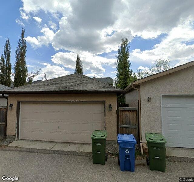 Street view of 8928 Wentworth Avenue SW, Calgary