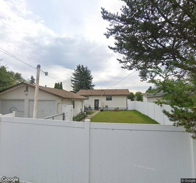 Street view of 13230 121 Street NW, Edmonton