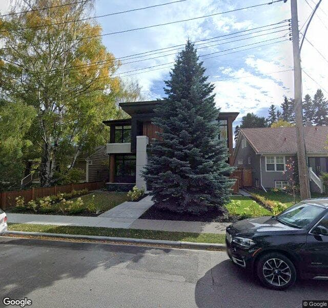 Street view of 919 38 Avenue SW, Calgary