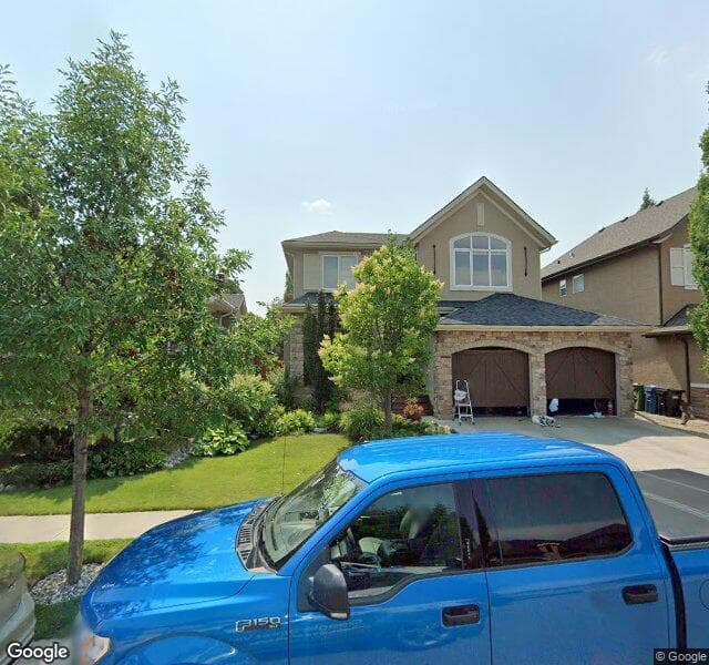 Street view of 226 Elgin Estates Park SE, Calgary