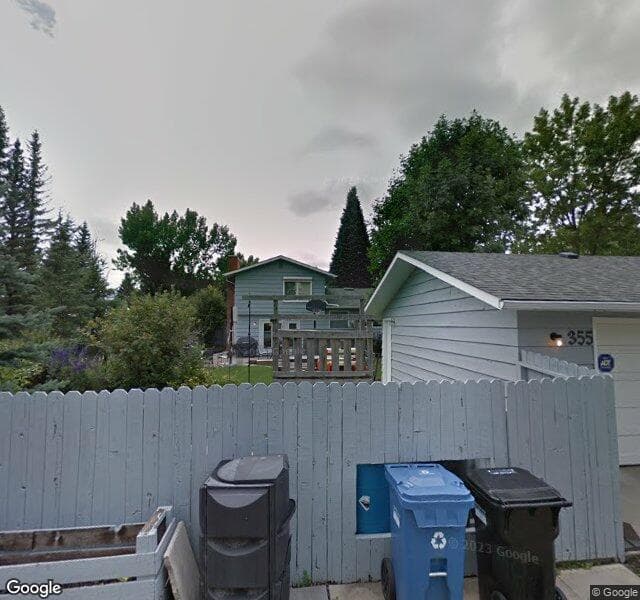 Street view of 355 Parkridge Green SE, Calgary