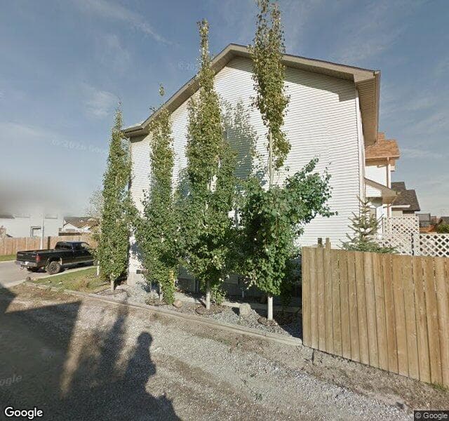 Street view of 87 Cranberry Green SE, Calgary