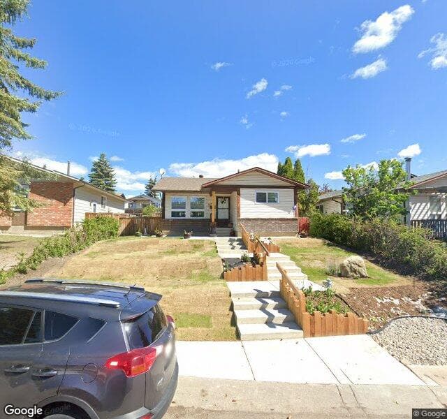 Street view of 19 Bedridge Road NE, Calgary
