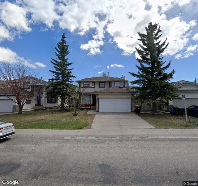 Street view of 273 Hawkstone Drive NW, Calgary
