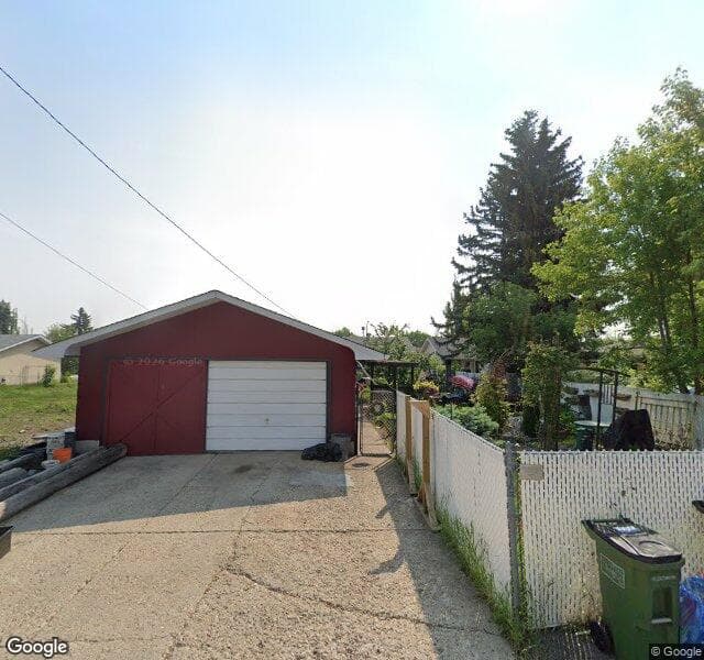 Street view of 13108 86 Street NW, Edmonton