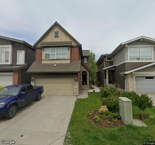 Street view of 34 Walgrove Terrace SE, Calgary