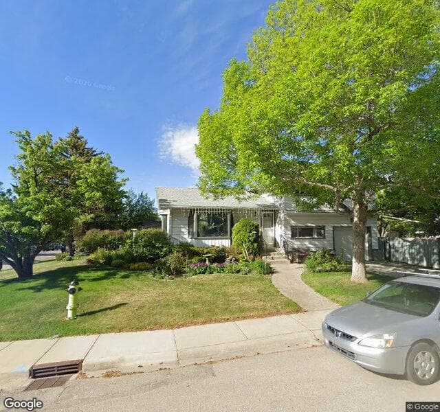 Street view of 2103 Crocus Road NW, Calgary