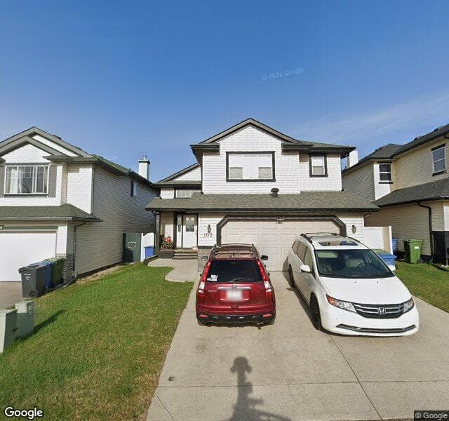 Street view of 102 Citadel Forest Close NW, Calgary