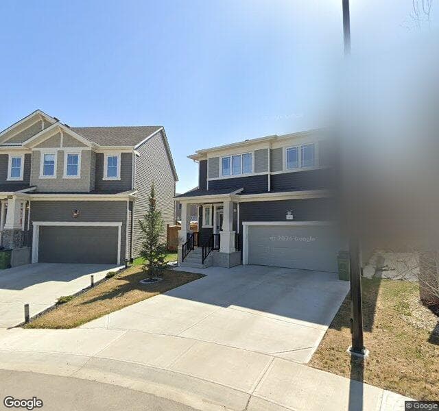 Street view of 1611 202 Street NW, Edmonton