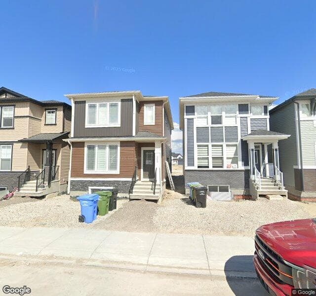 Street view of 32 Amblefield View NW, Calgary