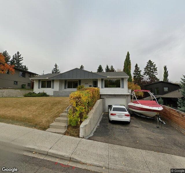 Street view of 2219 13 Street SW, Calgary