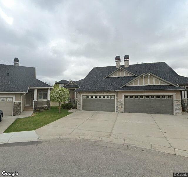 Street view of 63 Evercreek Bluffs View SW, Calgary