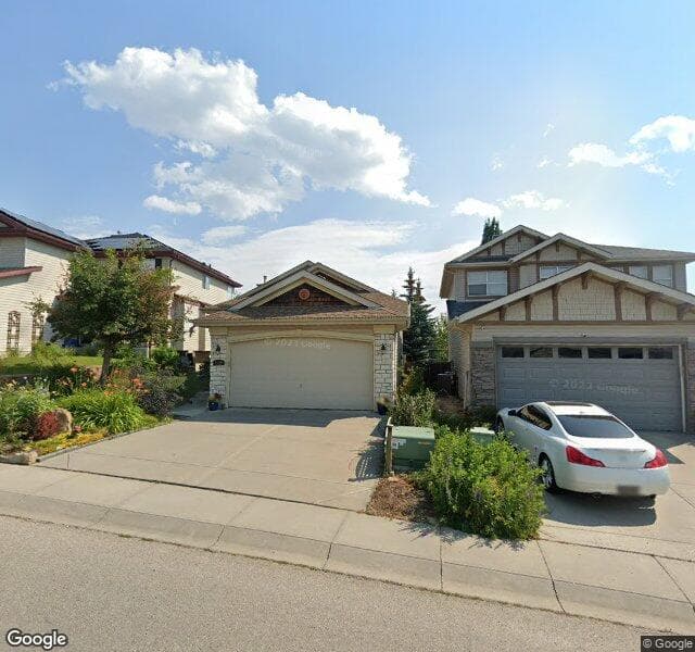 Street view of 7419 Springbank Way SW, Calgary