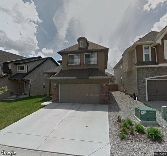 Street view of 134 Cranarch Place SE, Calgary