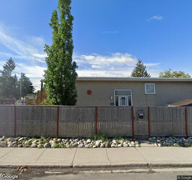 Street view of 5302 37 Street SW, Calgary