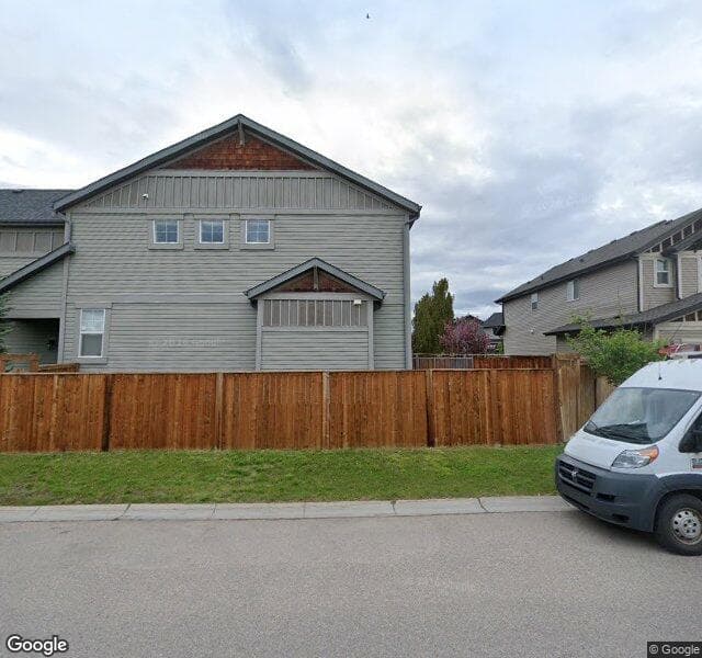 Street view of 284 Chaparral Valley Mews SE, Calgary
