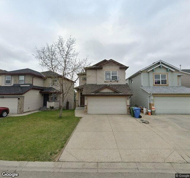 Street view of 15769 Everstone Road SW, Calgary