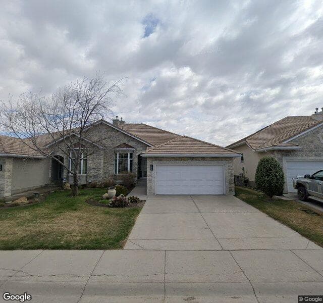 Street view of 4570 Hamptons Way NW, Calgary