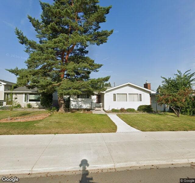 Street view of 4912 115 Street NW, Edmonton