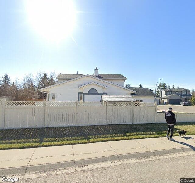 Street view of 230 Diamond Bay SE, Calgary