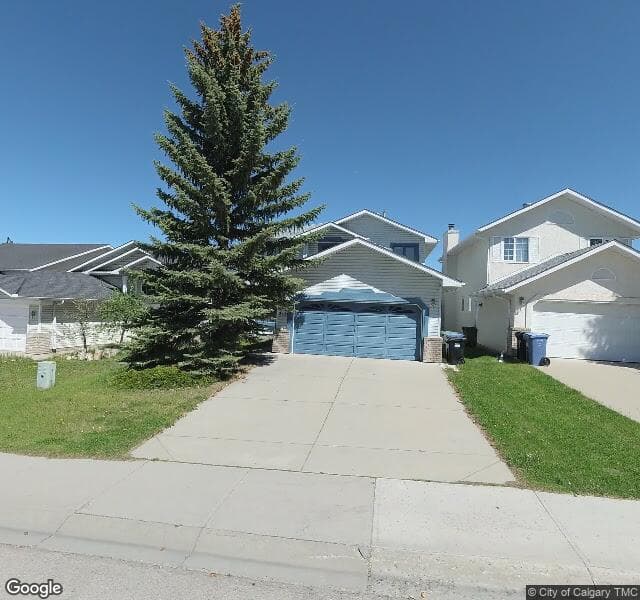 Street view of 342 Hawkstone Drive NW, Calgary