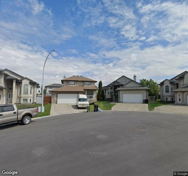 Street view of 16549 75 Street NW, Edmonton