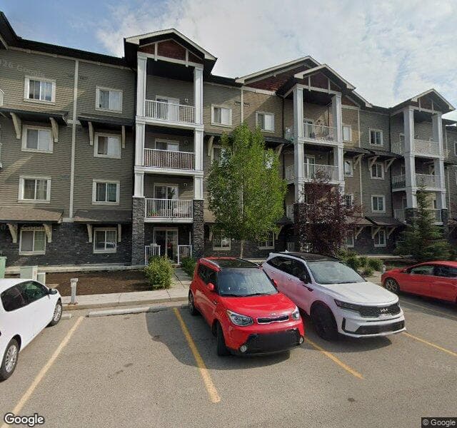 Street view of 2110-115 Prestwick Villas SE, Calgary