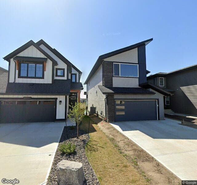 Street view of 20715 27 Avenue NW, Edmonton