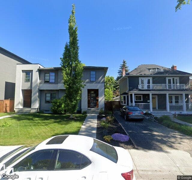 Street view of 246 21 Avenue NE, Calgary