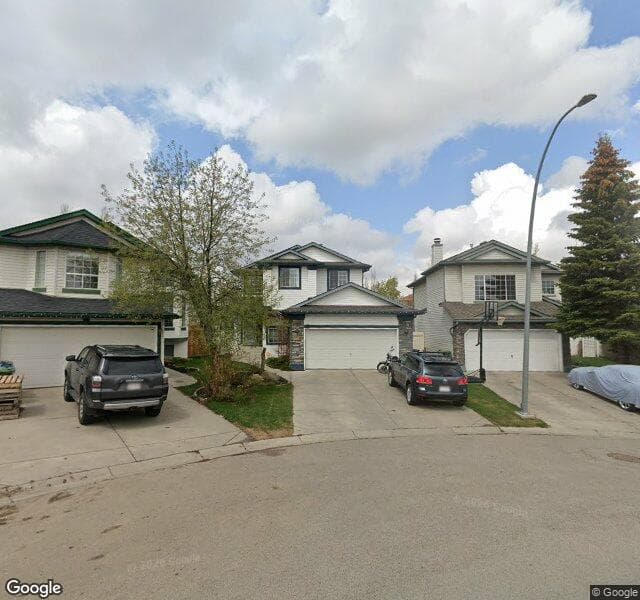 Street view of 38 Citadel Peak Mews NW, Calgary