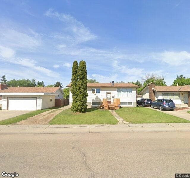Street view of 13512 42 Street NW, Edmonton