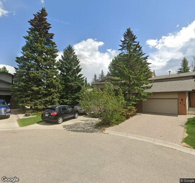 Street view of 319 Dalcastle Mews NW, Calgary