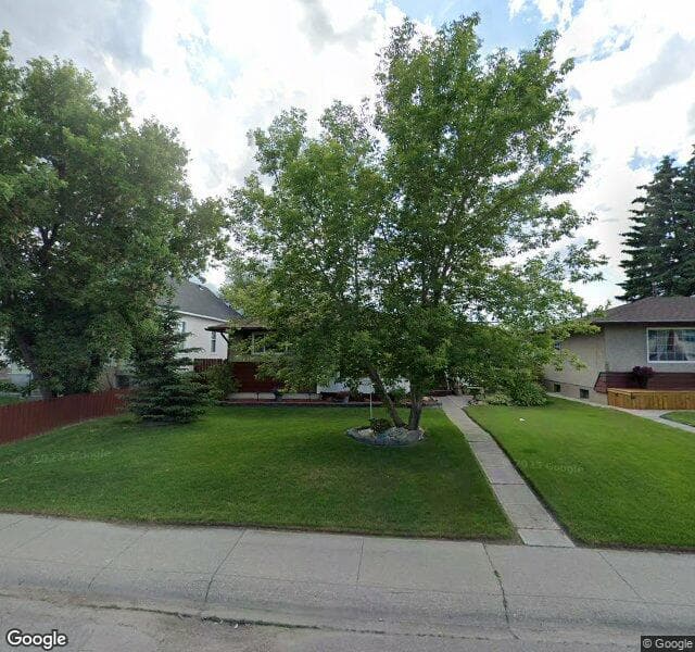 Street view of 1513 46 Street SE, Calgary