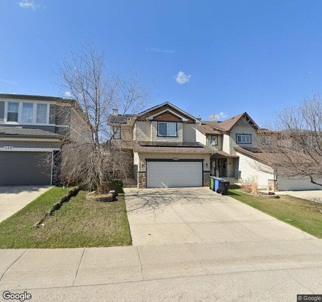 Street view of 234 Panamount Court NW, Calgary