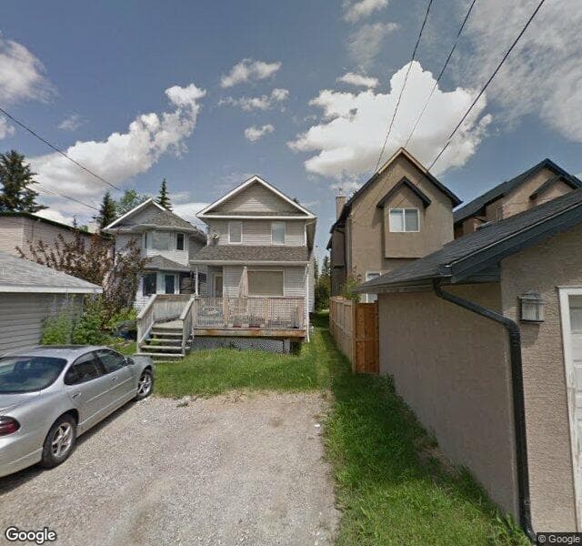 Street view of 1205 18 Avenue NW, Calgary