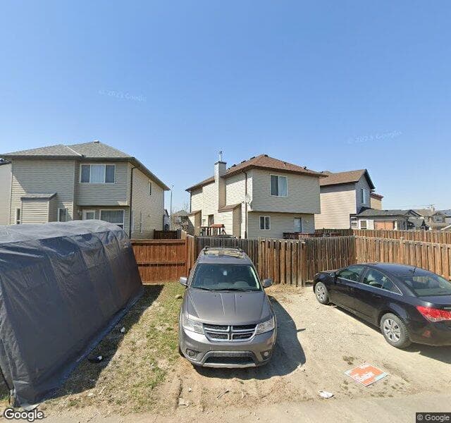 Street view of 22 Saddlebrook Bay NE, Calgary