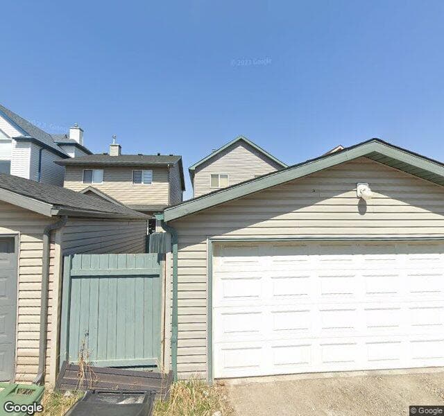 Street view of 31 Saddlecrest Close NE, Calgary
