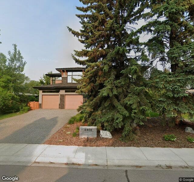 Street view of 6408 131 Street NW, Edmonton